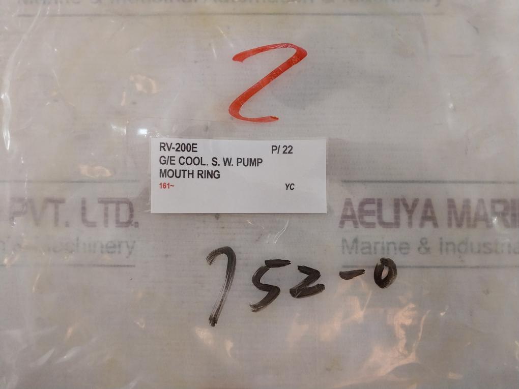 Heishin Pump Rv-200E Mouth Ring 161