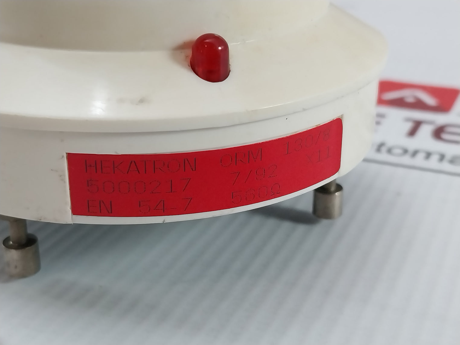Hekatron Orm 130/8 Optical Smoke Detector 560Ω