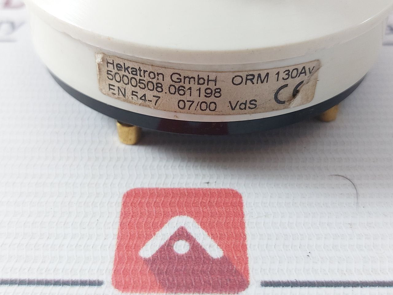 Hekatron Orm 130Ay Optical Smoke Detector Orm 130Ay