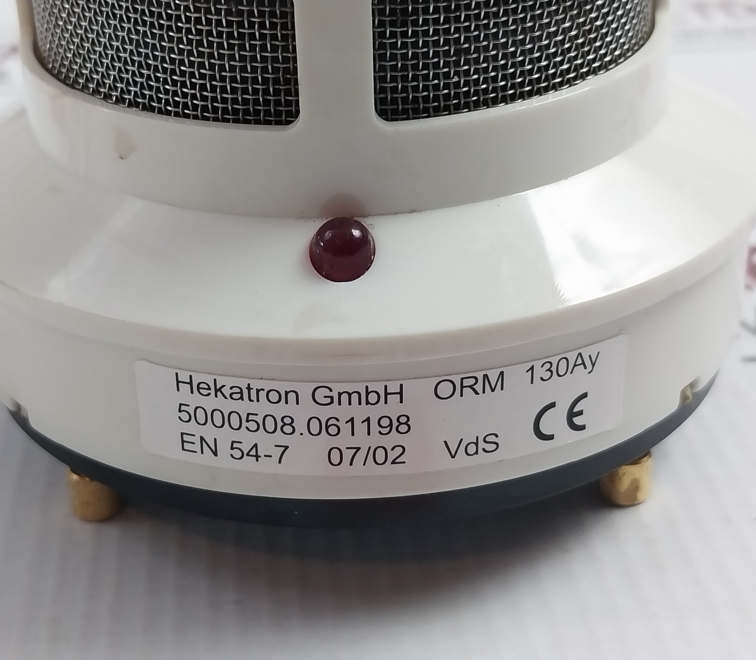 Hekatron Orm 130Ay Optical Smoke Detector