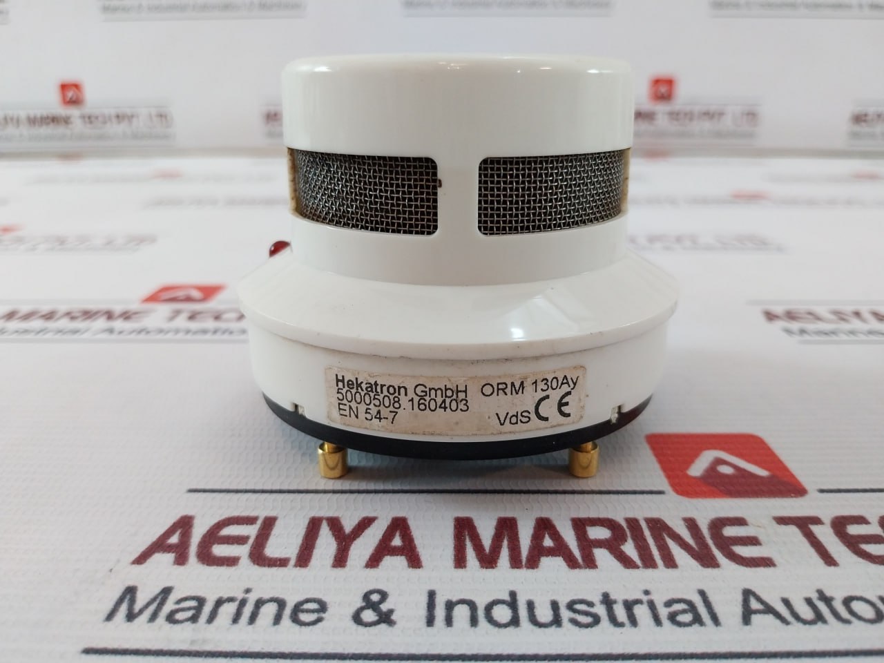 Hekatron Orm 130Ay Optical Smoke Detector 5000508.160403, En 54-7