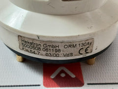 Hekatron Orm 130Ay Optical Smoke Detector En54-7 03/00Vds