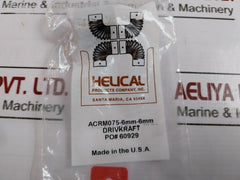 Helical Acrm075-6Mm-6Mm Flexible Coupling For Propulsion System 631.10.40.136