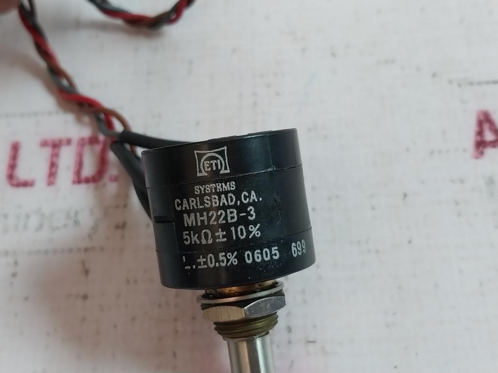 Helicalohm Mh22b-3 Pot 5k 3-turn 1w Precision Potentiometer