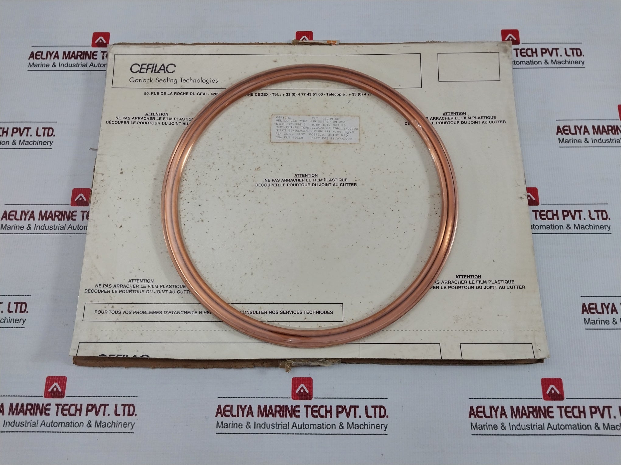 Helicoflex Resilient Metallic Gasket Hnd 229 Sp Dn 350