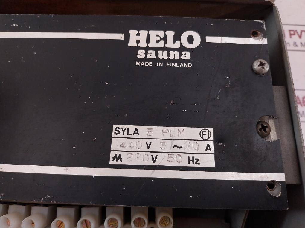 Helo Sauna Syla 5 Plm Sauna Heater 0-12 H 10A 500V Ac-dc