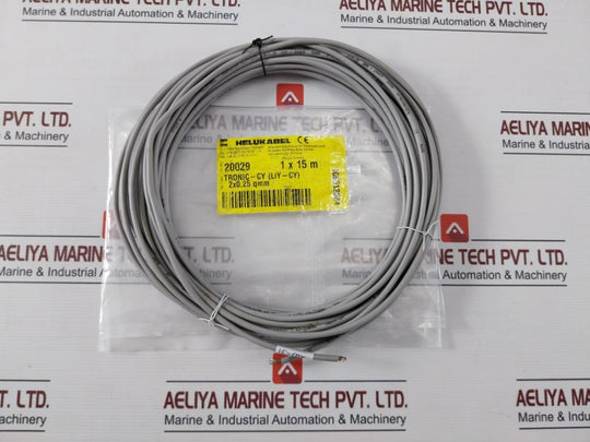 Helukabel Tronic-cy (Liy-cy) Cable 500V 15-meter 2X0,25 Qmm