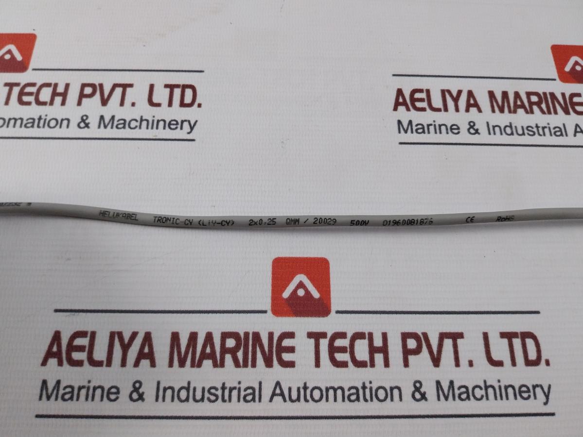 Helukabel Tronic-cy (Liy-cy) Cable 500V 15-meter 2X0,25 Qmm