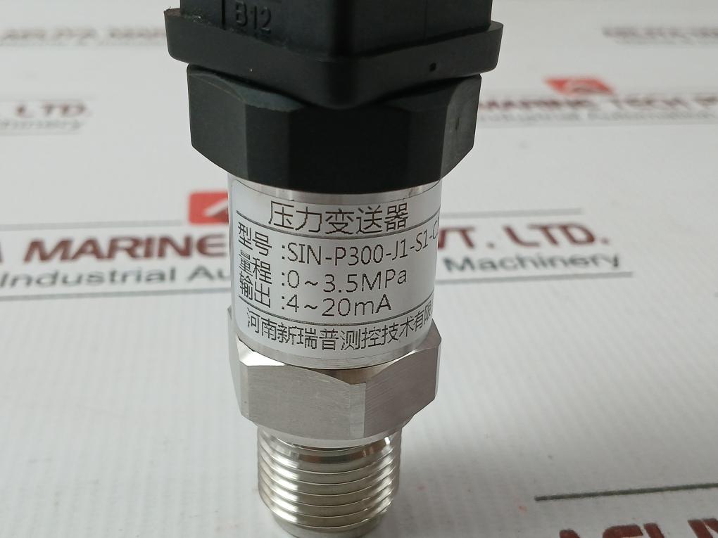 Henan Pressure Transmitter 0-3.5Mpa Sin-p300-j1-s1-c2-v1-g2
