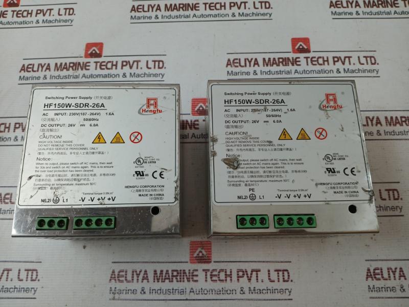 Hengfu Hf150W-sdr-26A Switching Power Supply 55503909 (A) 230V(187-264V) 1.6A
