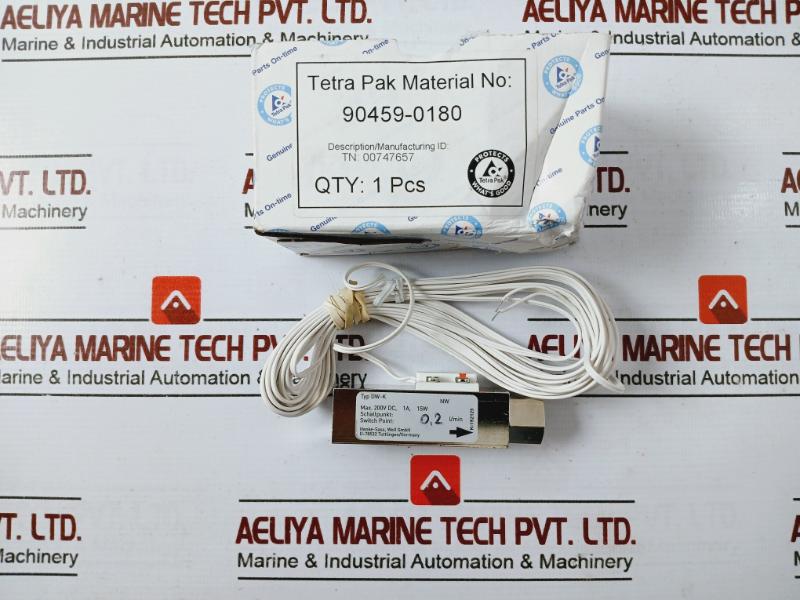 Henke-sass Dw-k Piston Flow Switch 0.2 L/Min 200V Dc 1A 15W