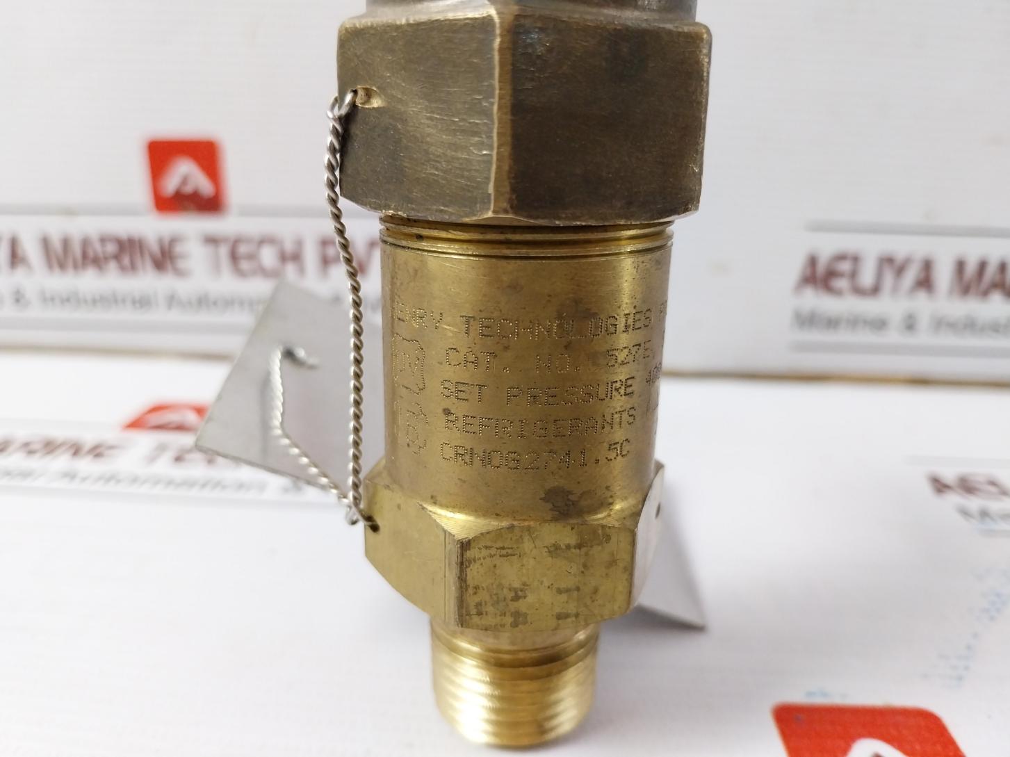 Henry 527E Pressure Relief Valve 1/2 In 400 Psi 527-400 31.9 Lbs Air/Min