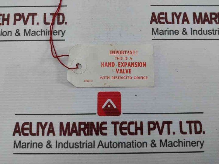 Henry 6298 Packless Valve Pp20-51 2217842