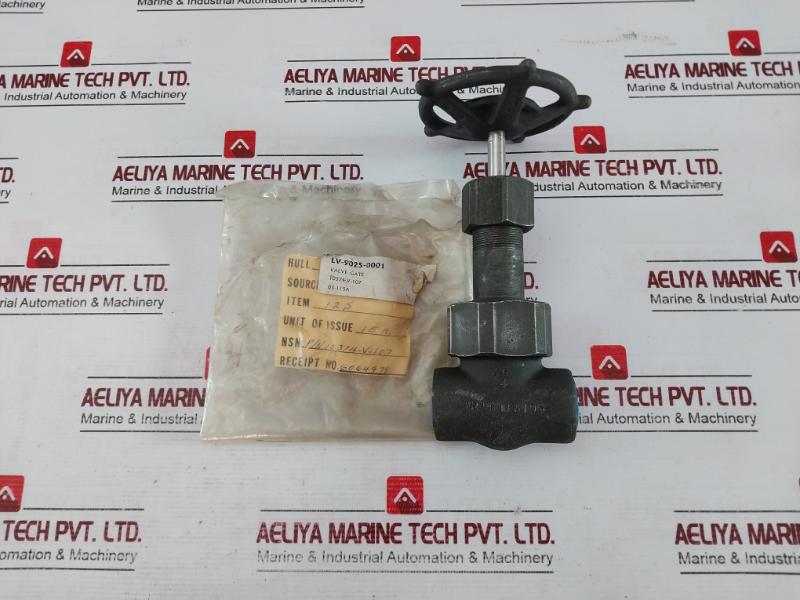 Henry Vogt Sw5-9851 Steel Socket Weld Valve E-40933 R4 Lv-9025-0001