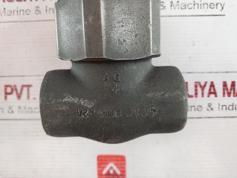 Henry Vogt Sw5-9851 Steel Socket Weld Valve E-40933 R4 Lv-9025-0001