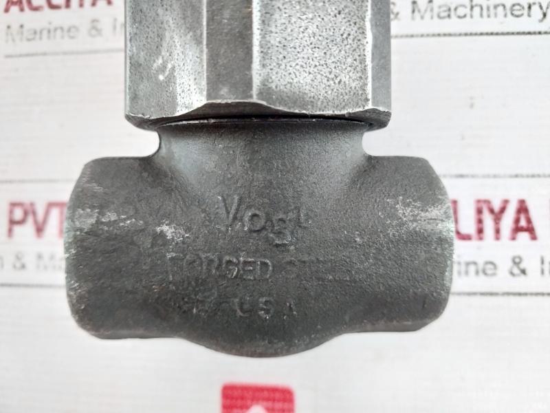 Henry Vogt Sw5-9851 Steel Socket Weld Valve E-40933 R4 Lv-9025-0001