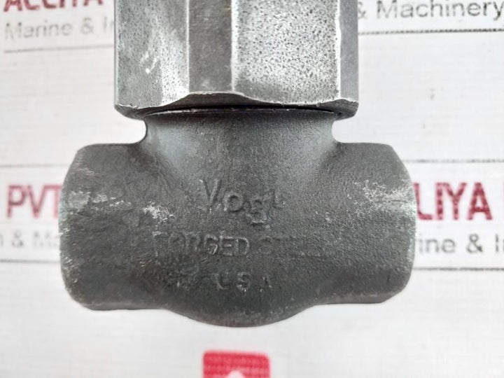 Henry Vogt Sw5-9851 Steel Socket Weld Valve E-40933 R4 Lv-9025-0001