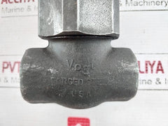 Henry Vogt Sw5-9851 Steel Socket Weld Valve E-40933 R4 Lv-9025-0001