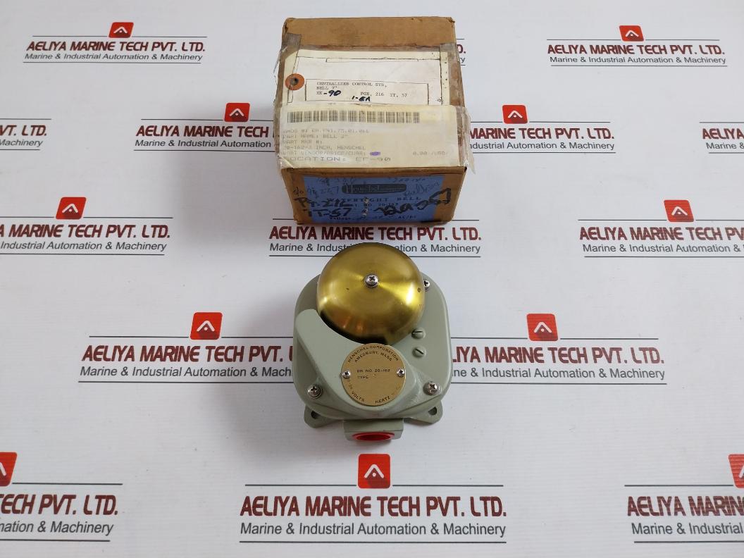 Henschel 20-162 Watertight Electric Security Bell 20-24V Ac/Dc
