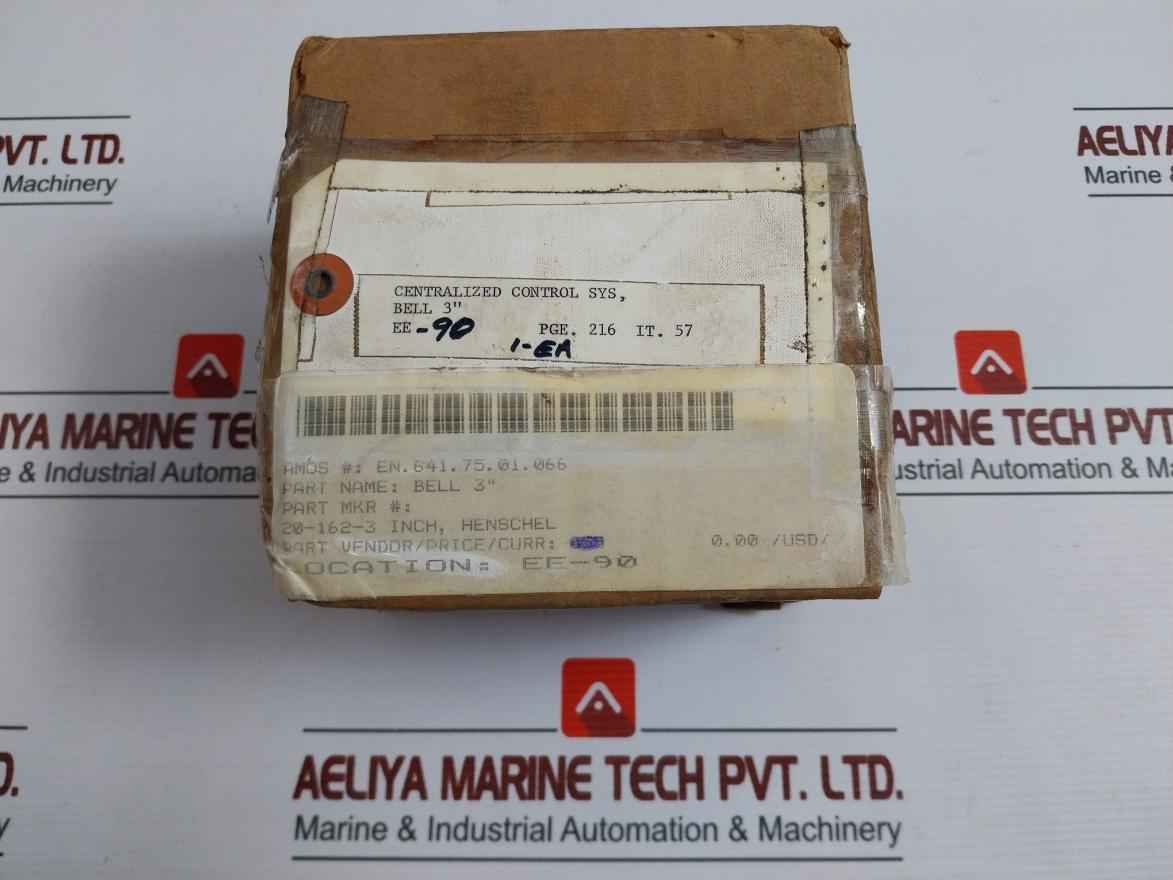 Henschel 20-162 Watertight Electric Security Bell 20-24V Ac/Dc