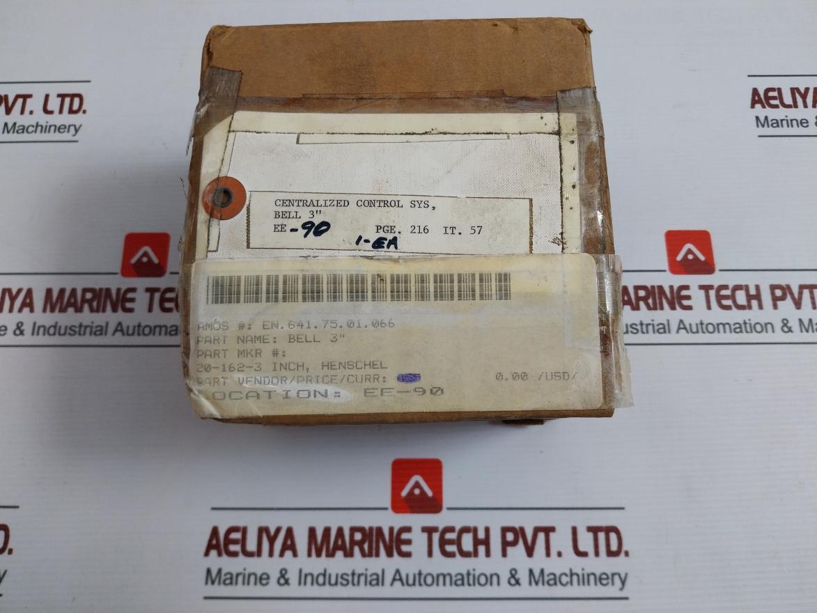 Henschel 20-162 Watertight Electric Security Bell 20-24V Ac/Dc