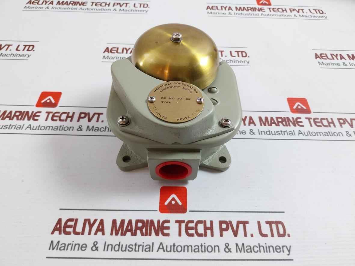 Henschel 20-162 Watertight Electric Security Bell 20-24V Ac/Dc