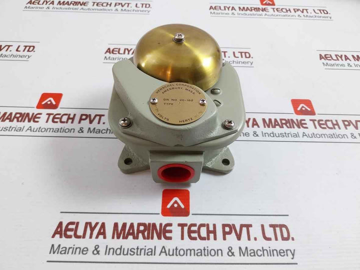 Henschel 20-162 Watertight Electric Security Bell 20-24V Ac/Dc