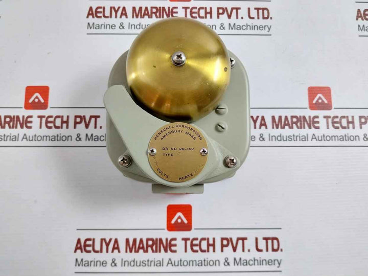 Henschel 20-162 Watertight Electric Security Bell 20-24V Ac/Dc