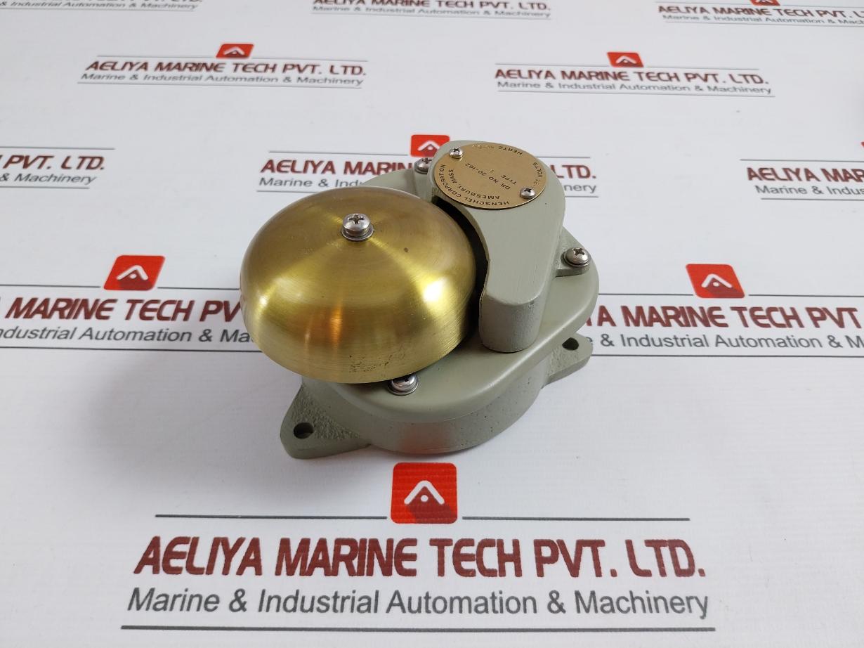 Henschel 20-162 Watertight Electric Security Bell 20-24V Ac/Dc