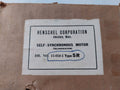 Henschel 5R Synchro Receiver 115/90V