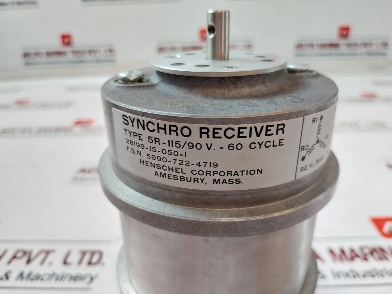 Henschel 5R Synchro Receiver 115/90V