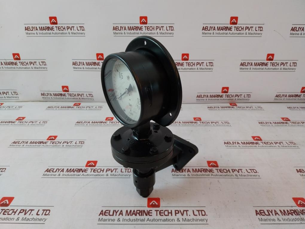 Henschen S 10136 P 0 To 1,6 Bar Pressure Gauge