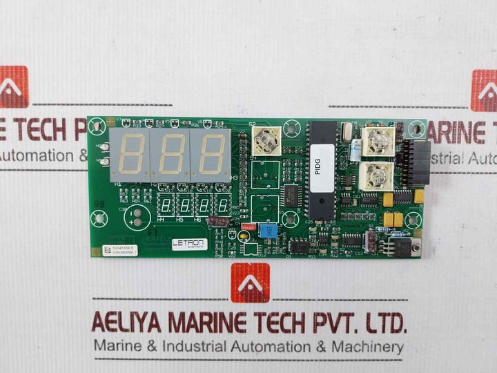 Heraeus Instruments 50045353A 3 Digit Led Control Board E315019