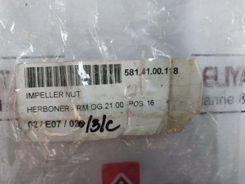 Herboner 281s/100 Impeller Nut Rm.og.21.00