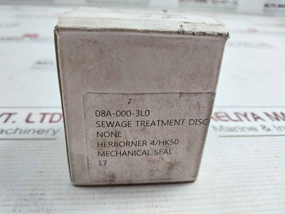 Herborner 17 Mechanical Seal For Sewage Treatment Discharging Pump 08A-000-3L0