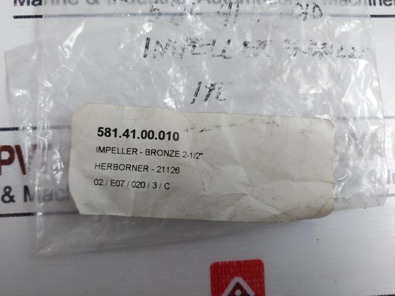 Herborner 21126 Impeller-bronze 2-1/2” 581.41.00.010