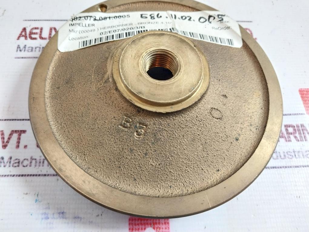 Herborner B3 Bronze Impeller, 4.10" 586.11.02.005