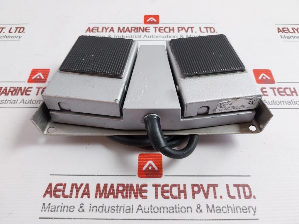 Herga 3A 250V Ac General Purpose Footswitch 6289-sb