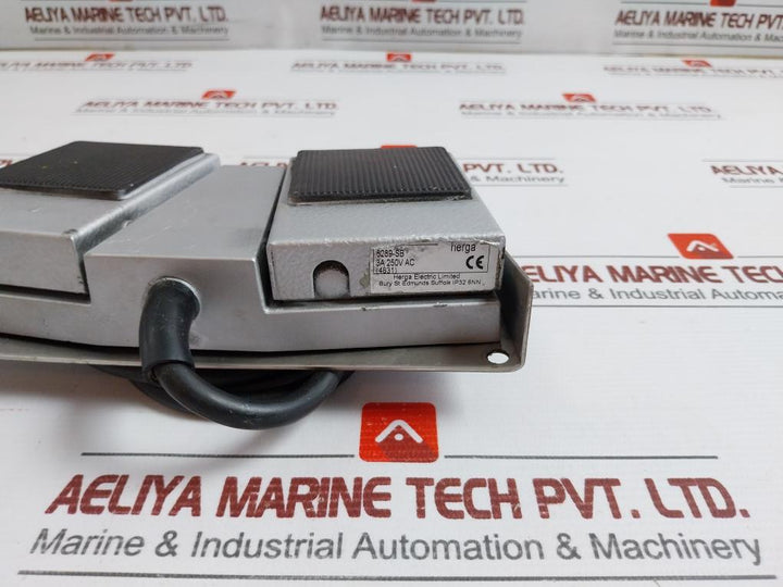 Herga 3A 250V Ac General Purpose Footswitch 6289-sb