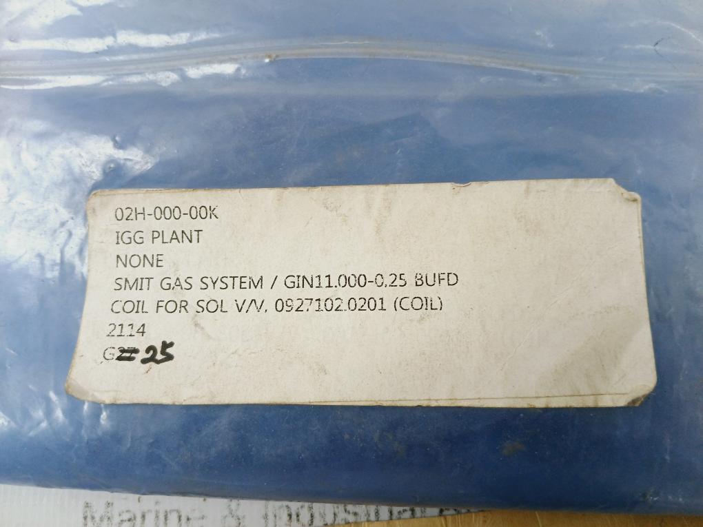 Herion 0200 Solenoid Coil 110V 60Hz 15Va