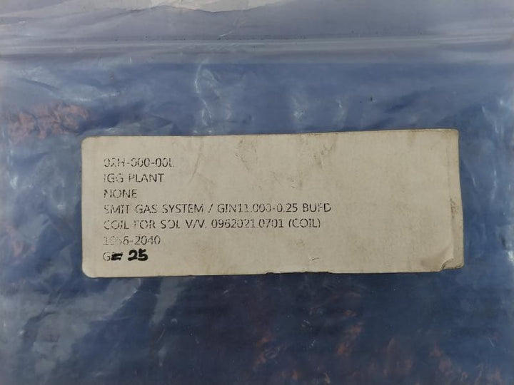 Herion 0700 Solenoid Valve Coil, 110V 60Hz, 24Va, Ip65