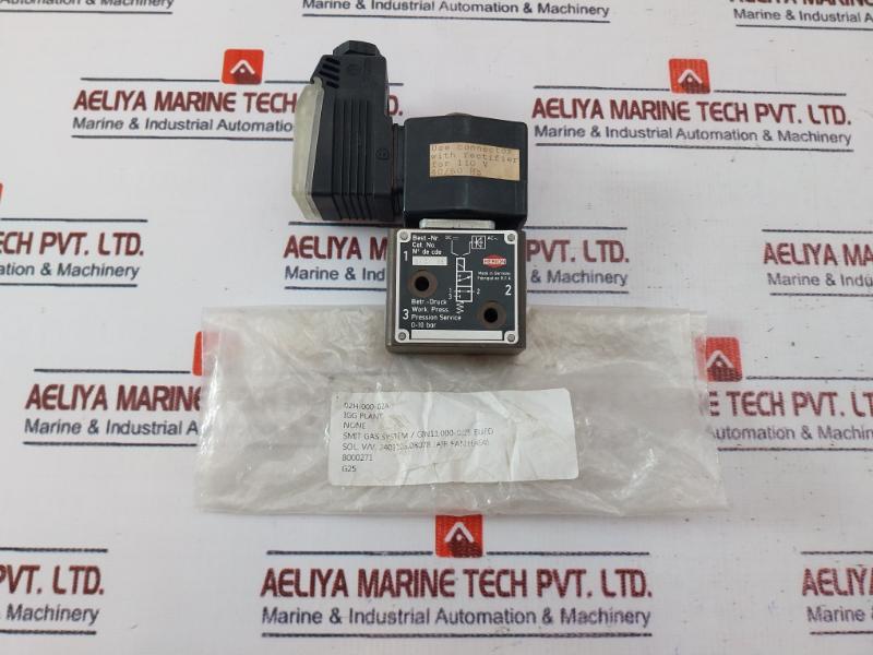 Herion 0800 Air Compressor Solenoid Valve 110V 50/60 Hz 16W