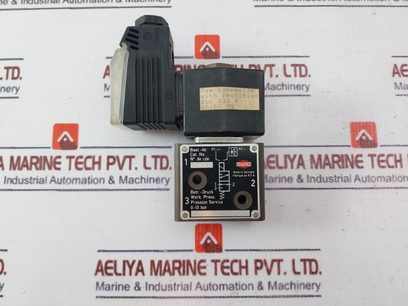 Herion 0800 Air Compressor Solenoid Valve 110V 50/60 Hz 16W