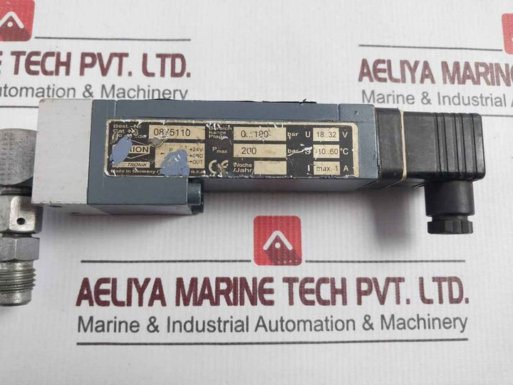 Herion 0875110 Electronic Pressure Switch 18-32V 0-100 Bar Max 1A