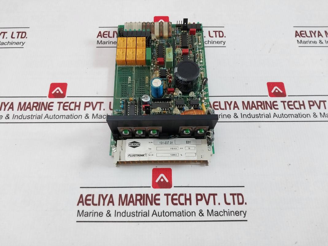 Herion Pq03 Printed Circuit Board E01