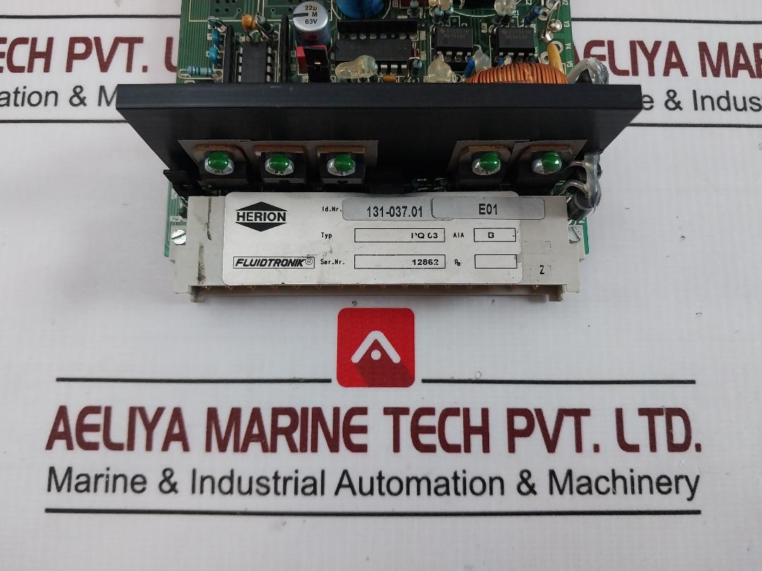 Herion Pq03 Printed Circuit Board E01