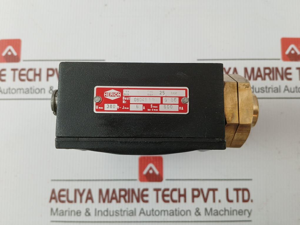 Herion Pressure Switch 25 Bar 08049 00