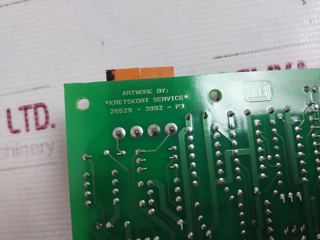 Hernis 22021 Printed Circuit Board Rev. B 25529-3992-p3 94V-0