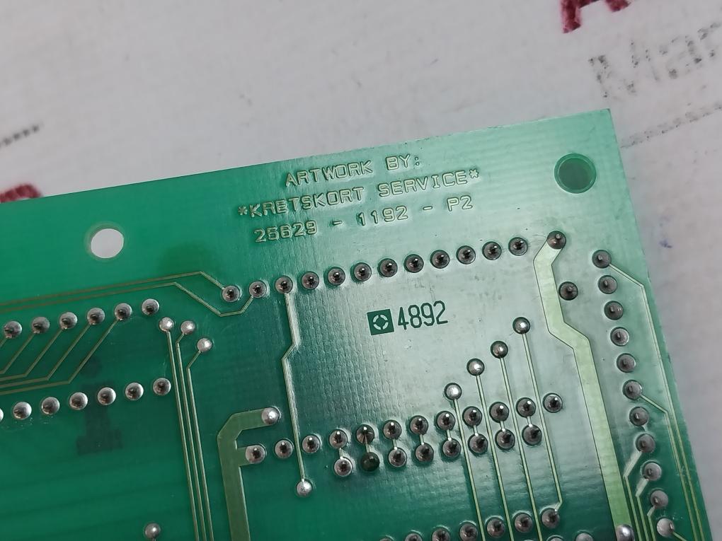 Hernis 22022 Printed Circuit Board 25629-1192-p2 Rev A