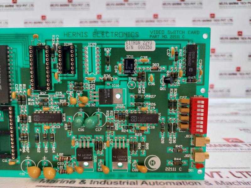 Hernis Electronics 22111 C Video Switch Card 2293